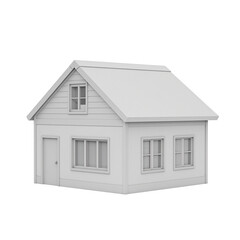 Futuristic duplex house design with mirrored halves sleek flat roofs and clean facade lines Ideal for architecture concepts