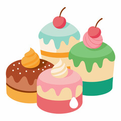 cake with cherry
