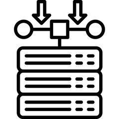 New line icon design