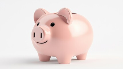 Charming Minimalist Piggy Bank for Saving Coins