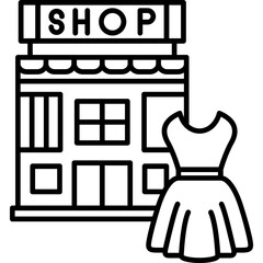 Clothing Shop Icon