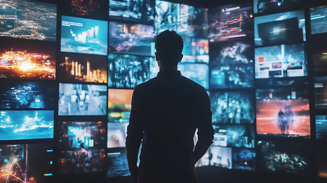 An AI powered personalized news feed, delivering customized news stories and articles based on individual preferences, Digital media tech style