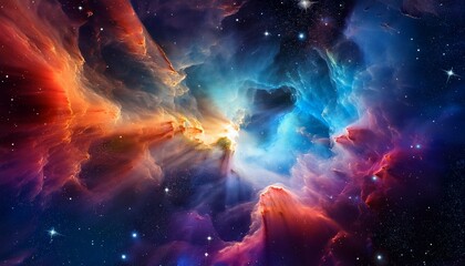Fototapeta premium abstract space background