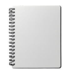 Blank notebook on a transparent background --s 750