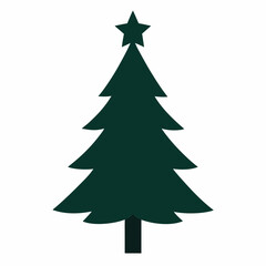 green christmas tree