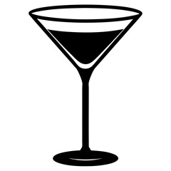 glass of martini