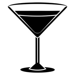 glass of martini