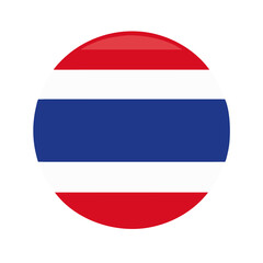 Thailand flag symbol in a circular design  