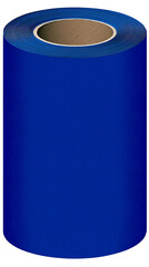 3D Illustration Blue Cylinder Isolated On A Transparent Background