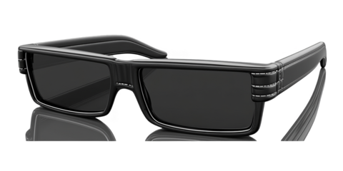 3D Illustration Of Black Sunglasses On Transparent Background