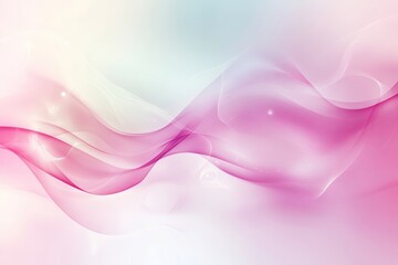 Naklejka premium abstract visualization of wavy 3d flow, reproductive health with gentle, flowing shapes and soft tones, set against a clean background with ample room for text