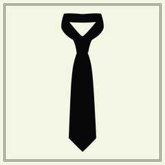 Tie Silhouette, Fashion Accessory