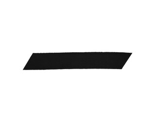 Abstract Black Shape Design Isolated On Black Background Illustration