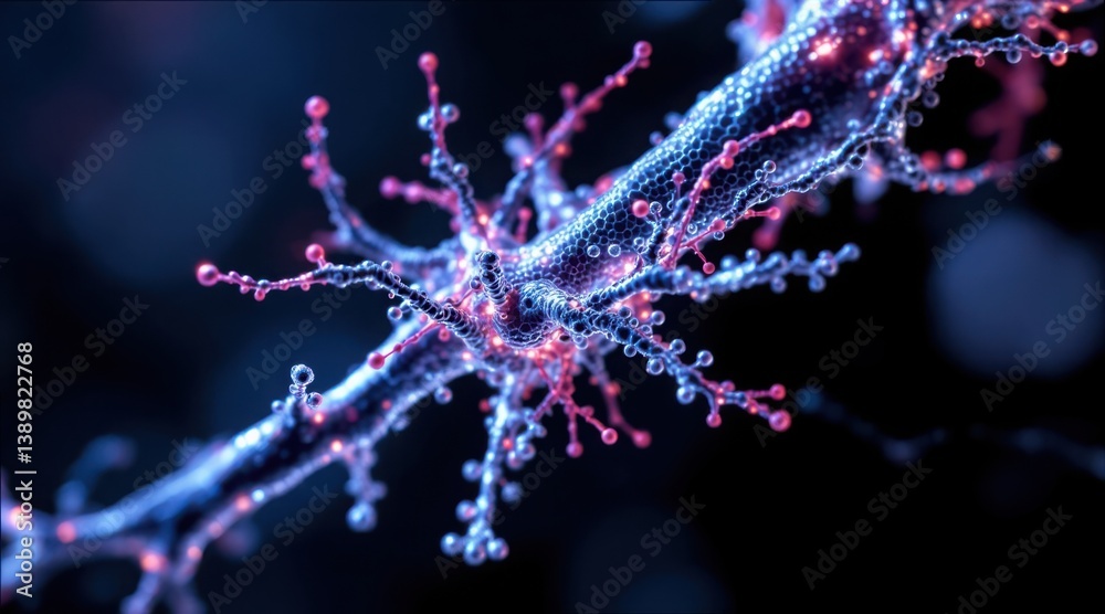 Aufkleber advanced nano bio implants in development with gigapixel technology