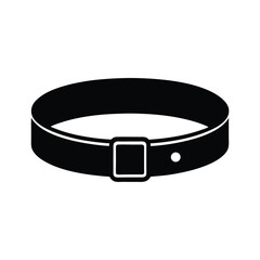 leather belt isolated on white