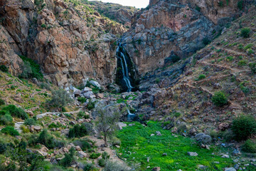 A beautiful waterfall from Saudi Arabia 