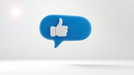 Obraz premium A three dimensional like icon floating against a white backdrop