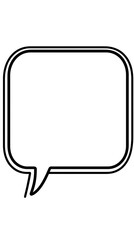 Naklejka premium Abstract Square Frame Illustration On A Transparent Background