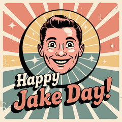 Happy Jake Day Postcard  © Ирина Унгурян