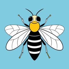 bee and honey