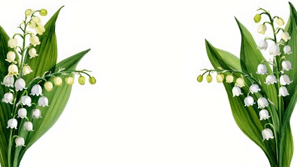 lily of the valley frame