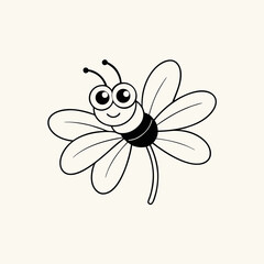 butterfly on white background