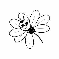bee and flower