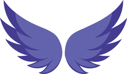 Obraz premium angel wings vector illustration