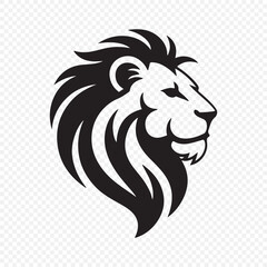 Lion head icon. Lion head silhouette. Vector file illustration eps 10