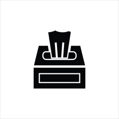 tissue vector icon line template