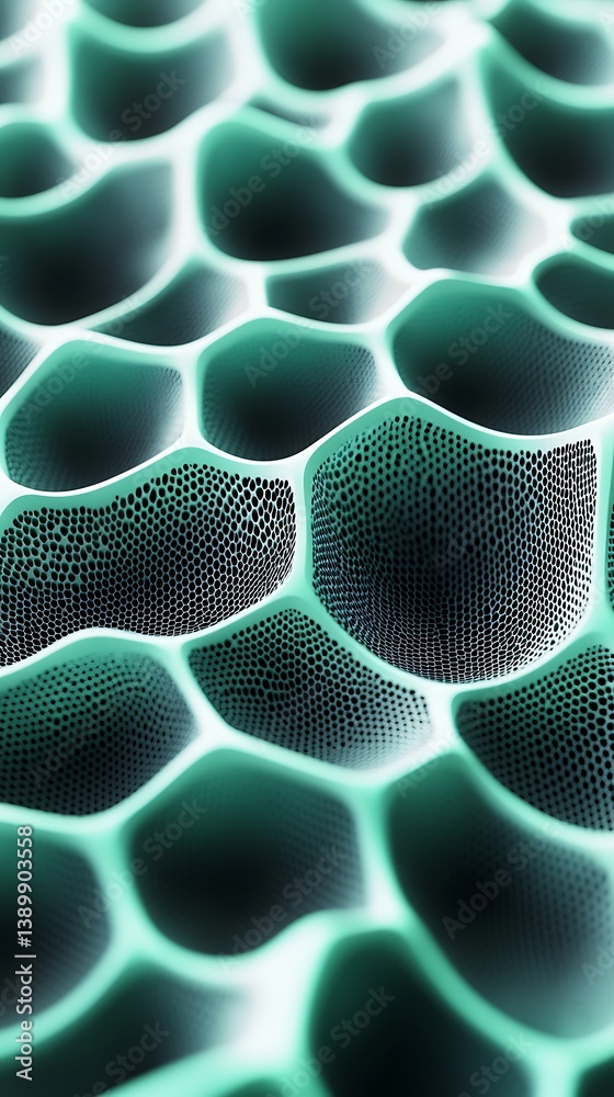 Poster Abstract Aqua Cellular Structure with Perforated Cavities and Dynamic Lighting