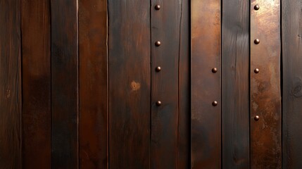 Obraz premium Rich warm copper metal texture with fine grain and antique industrial patina showcasing a unique aesthetic experience in modern design elements