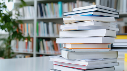 Stack of books on financial regulations neatly arranged with soft shadows highlighting their importance