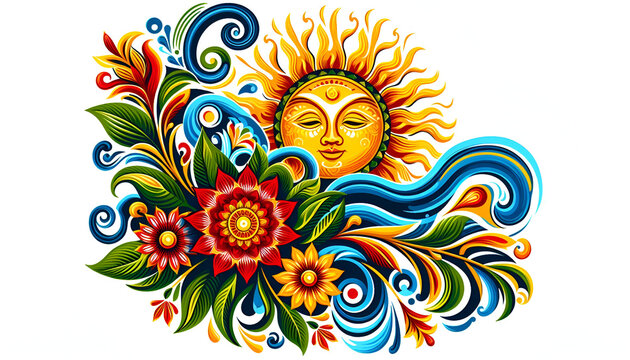 Aurudu, Sinhala and Tamil New Year Sun, Sri Lanka New Year