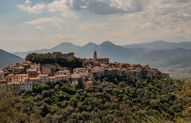 Monteroduni, Molise. Spectacular spring views