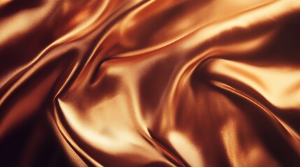 Fototapeta premium Deep bronze with a soft golden gradient, rich and warm luxurious background