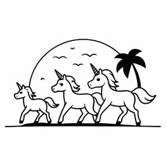 elephants in the desert