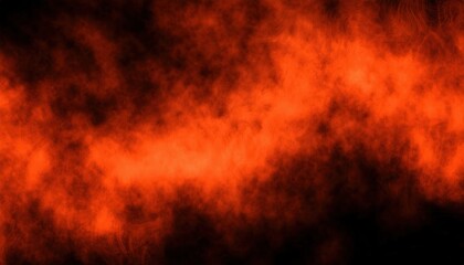 burning fire background with rising orange flames and black smoke for halloween design, horror flyer or digital art

