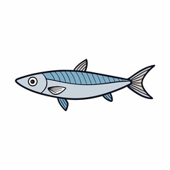 fish on a white background