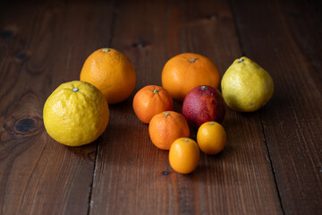 いろいろな柑橘類