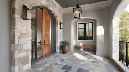Secure your home with a hurricane-rated entryway shield engineered for ultimate protection and modern aesthetics
