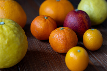 いろいろな柑橘類