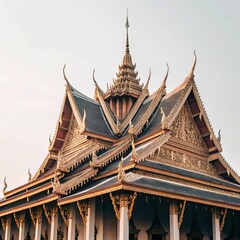 Ornate golden temple structure with intricate detailing