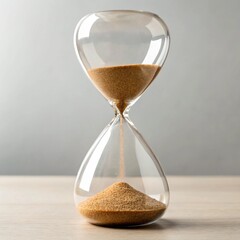 Hourglass A symbol of time its passage and the fleeting nature of moments