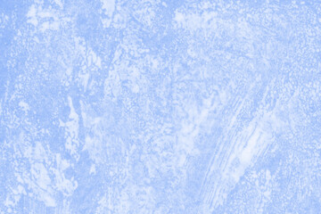 Abstract white pattern with cloudy surface. Blue noisy background. Monochrome sky grainy image. Blurred backdrop for creative poster, cover, flyer, template banner design