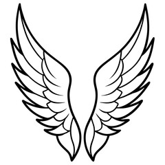 bird wings vector