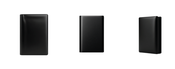 Black hardcover book 