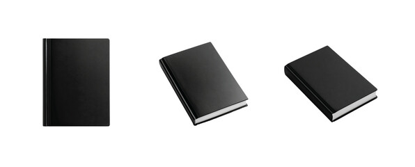 Book note set in elegant black cover 