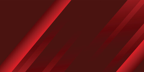 Obraz premium Abstract red background with circles. Applicable for gift cards, Posters on wall posters, EPS 10