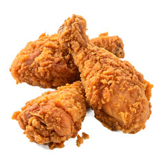 Fried Chicken isolated white background
